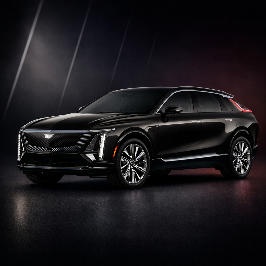 Cadillac Lyriq Luxury 3 2024 - Black electric SUV